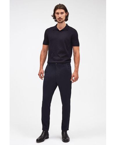 7 For All Mankind Travel Chino Double Knit Navy - Blue