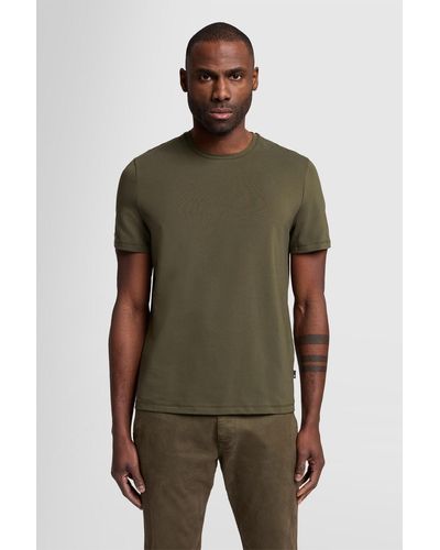 7 For All Mankind T-shirt Luxe Performance Nori Green