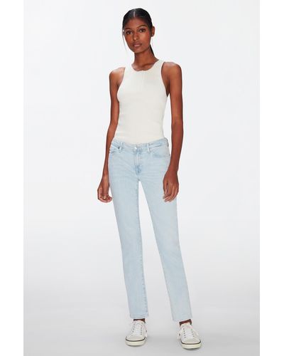 7 For All Mankind Pyper Slim Illusion Your Choice - White