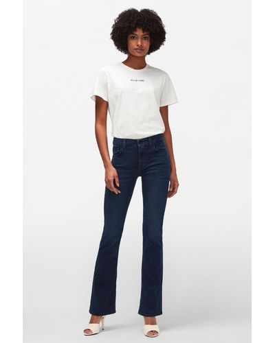 7 For All Mankind Bootcut B(air) Eco Park Avenue - Blue