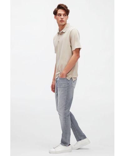 7 For All Mankind Slimmy Tapered Stretch Tek Left Hand Saturday - Grey