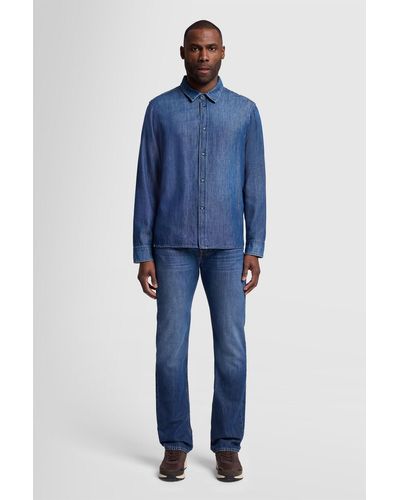 7 For All Mankind The Straight Sarma - Blue