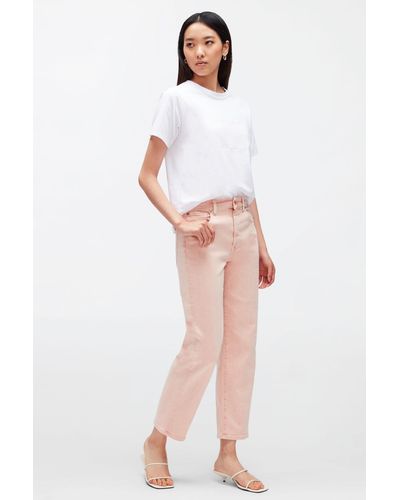 7 For All Mankind The Modern Straight Natural Dye Verona - Multicolour