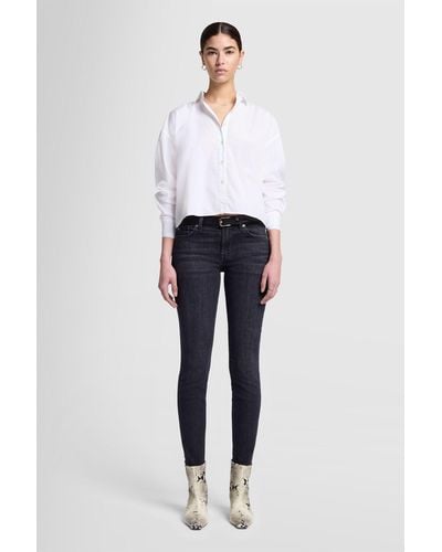 7 For All Mankind The Skinny Slim Illusion Space - Blue