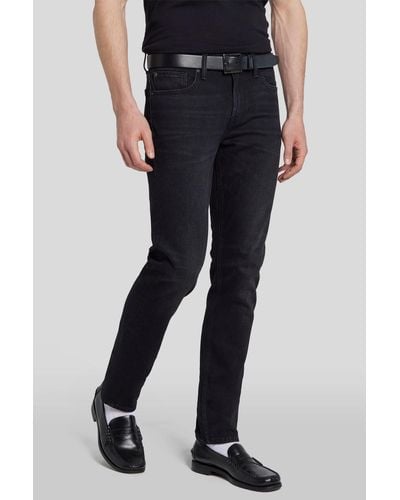 7 For All Mankind Classic Belt Leather Black