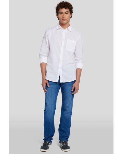 7 For All Mankind Standard Left Hand Pitch - Blue