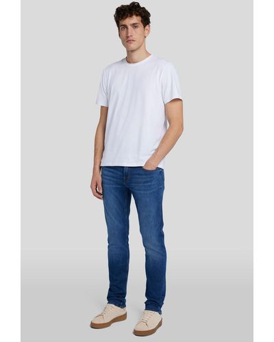 7 For All Mankind Slimmy Left Hand Apogee - Blue
