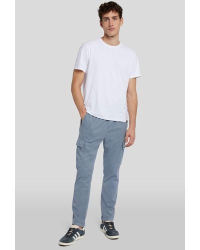7 For All Mankind Cargo JOGGER Colored Dusty Blue