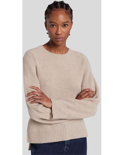 Oatmeal top sweater womens