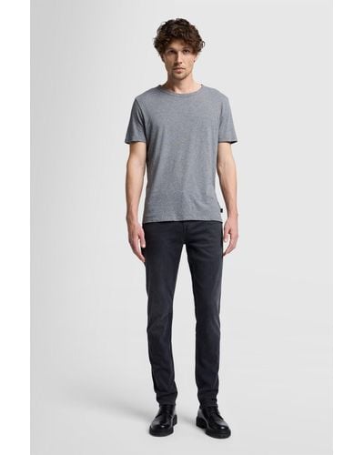 7 For All Mankind Slimmy Luxe Performance Plus Washed Black - Blue