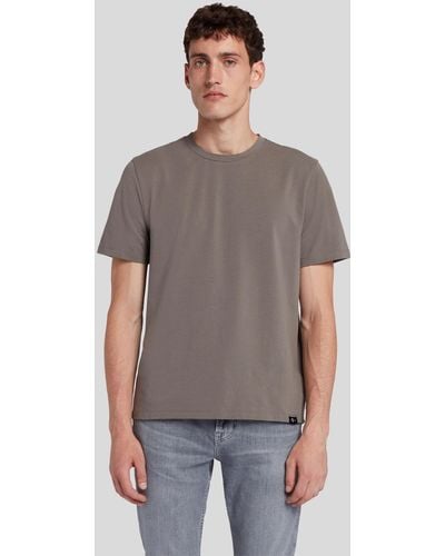7 For All Mankind T-shirt Luxe Performance Dusty Grey
