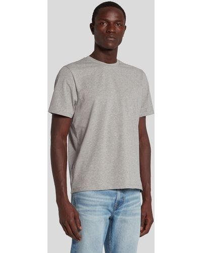 7 For All Mankind T-shirt Luxe Performance Grey Melange