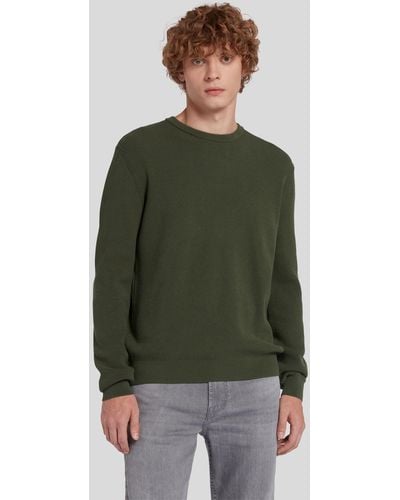 7 For All Mankind Jumper Luxe Performance Army - Green