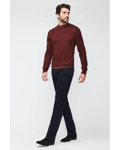 7 For All Mankind Slimmy Luxe Performance Eco Blue Black - Red