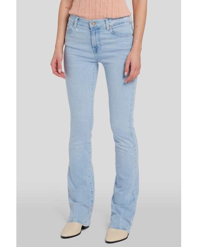7 For All Mankind Bootcut Slim Illusion Arise - Blue