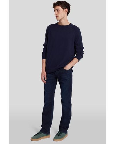 7 For All Mankind Austyn Luxe Performance Rotation - Blue