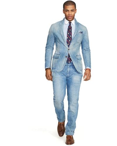 Polo Ralph Lauren Morgan Denim Suit - Blue