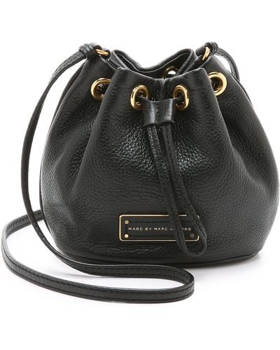 Marc By Marc Jacobs Too Hot To Handle Mini Bucket Bag - Black