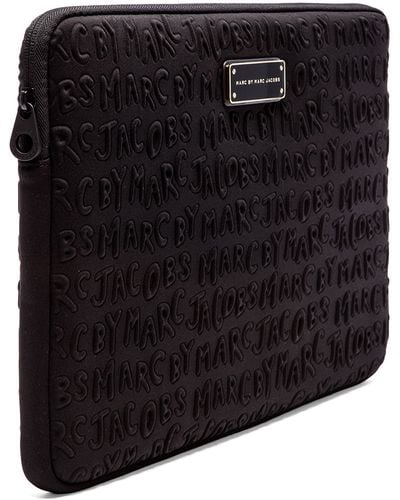Marc By Marc Jacobs Adults Suck Neoprene 13" Computer Case - Black