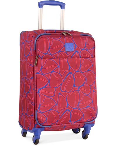 Diane von Furstenberg Closeout! 70% Off Amor 20" Carry-on Spinner Suitcase, Only At Macy's - Blue