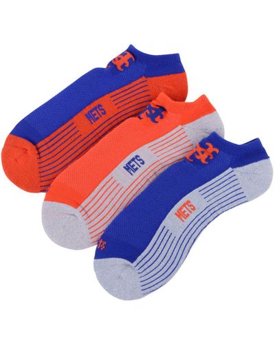 '47 New York Mets 3-Pack No-Show Socks - Multicolor