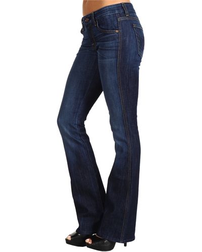 7 For All Mankind "a" Pocket In Nouveau New York Dark - Blue