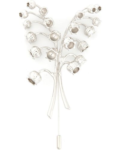 Dior Floral Brooch - Metallic