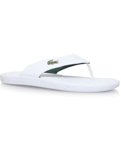 Lacoste L30 Flip Flop - White
