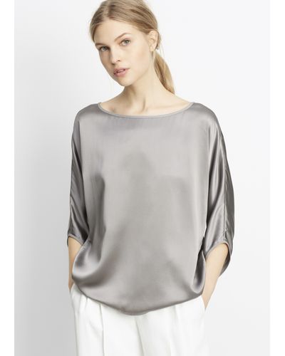 Women's Vince Long-sleeved tops from $30 | Lyst - Page 8