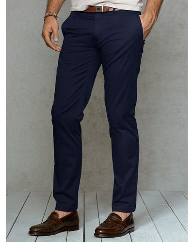 Polo Ralph Lauren Slim-fit Stretch-chino Pant - Blue