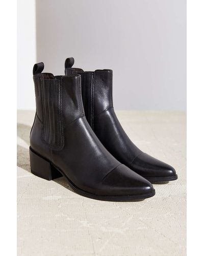 Vagabond Shoemakers Marja Pointy Toe Chelsea Boot - Black