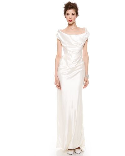 Vivienne Westwood Peace Cocotte Gown - White