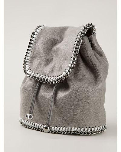 Stella McCartney 'Falabella' Backpack - Gray