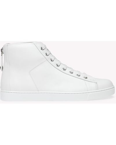 Gianvito Rossi High Top, Sneakers - Natural