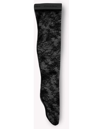 Gianvito Rossi Lace Socks, Accessories - Black
