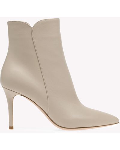 Gianvito Rossi Levy 85, Booties - White