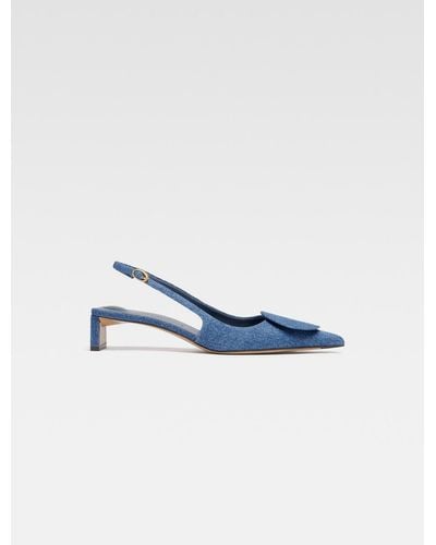 Jacquemus Shoes > heels > pumps - Bleu