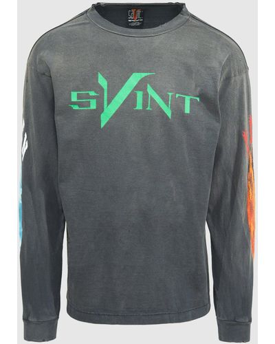 Saint Michael Long-sleeve t-shirts for Men | Online Sale up to 30 