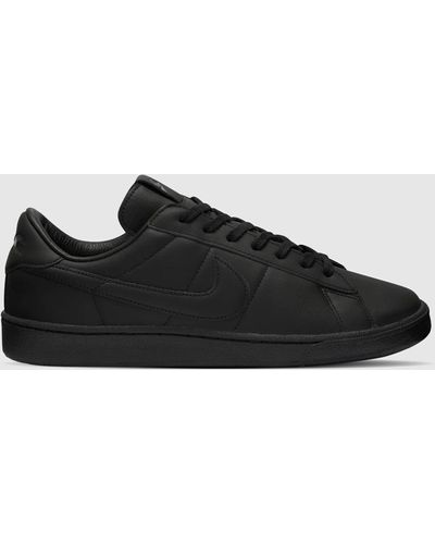 comme de garcon sneakers black