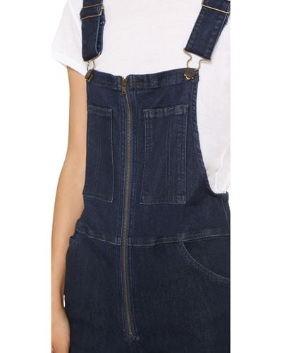 Citizens of Humanity Olivia Overalls - Blue
