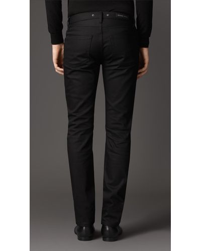 Burberry Steadman Black Slim Fit Jeans