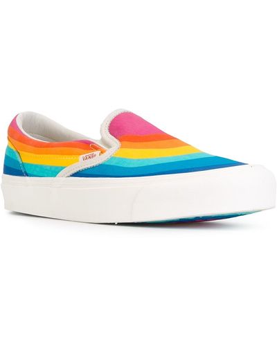 Vans Rainbow Slip-on Sneakers - Multicolor