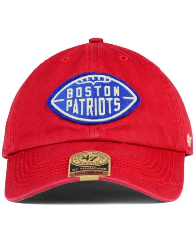 '47 New England Patriots Papa Franchise Cap - Red