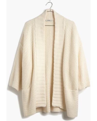 Madewell Kimono Cardigan Sweater - Natural