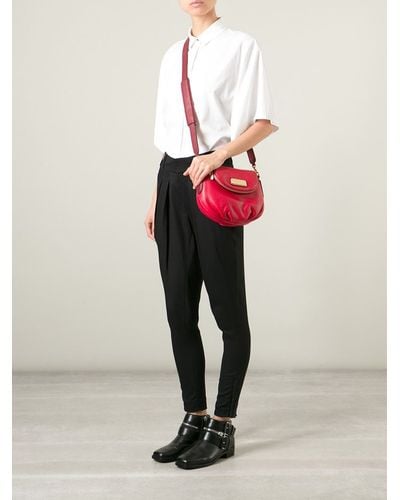 Marc By Marc Jacobs 'New Q Mini Natasha' Crossbody Bag - Red