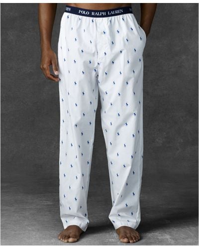 Ralph Lauren Polo Mens Polo Player Pants - White