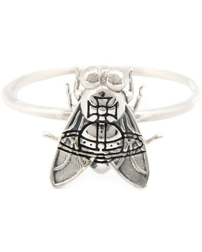 Vivienne Westwood Fly Ring - Gray