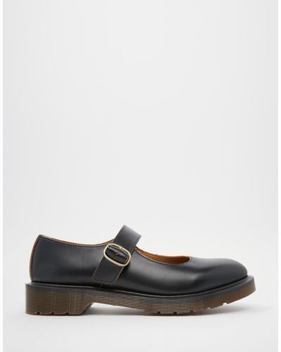 Dr. Martens Archive Indica Mary Jane Flat Shoes - Black