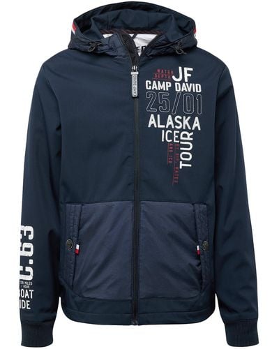 Camp David Jacke 'alaska ice tour' - Blau