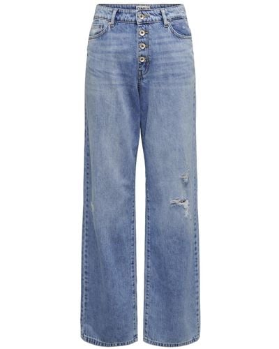 Only Petite Jeans 'molly' - Blau